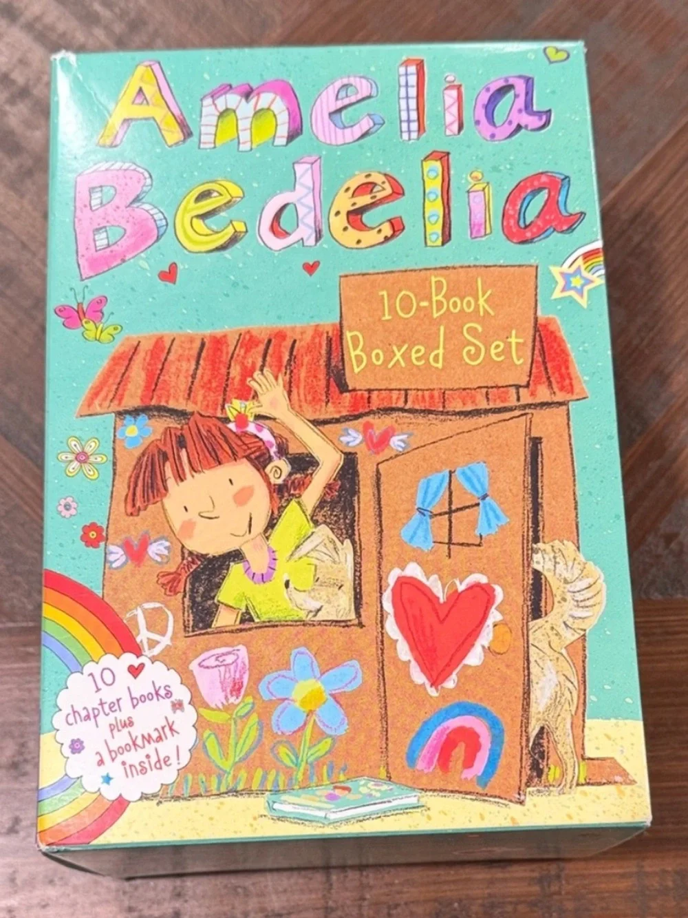 Amelia Bedelia Chapter Books 10-Book Box Herman Parish Kids Complete Set.
